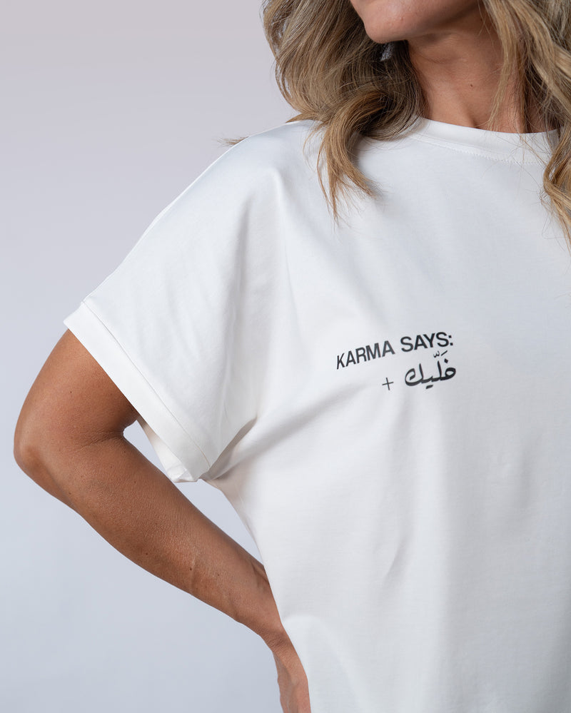 Karma Says - + خَلّيك
