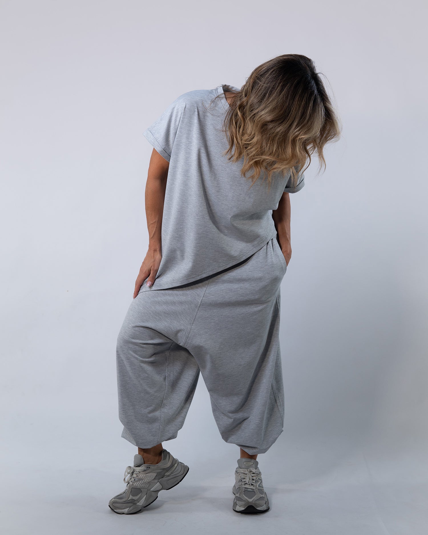 Cotton Set Women - Grey