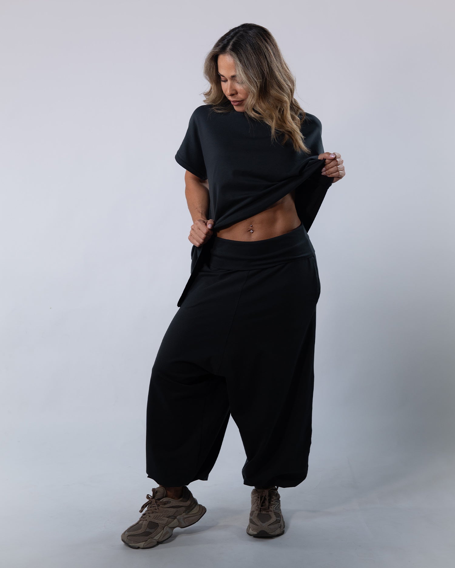 Cotton Set Women - Gunmetal