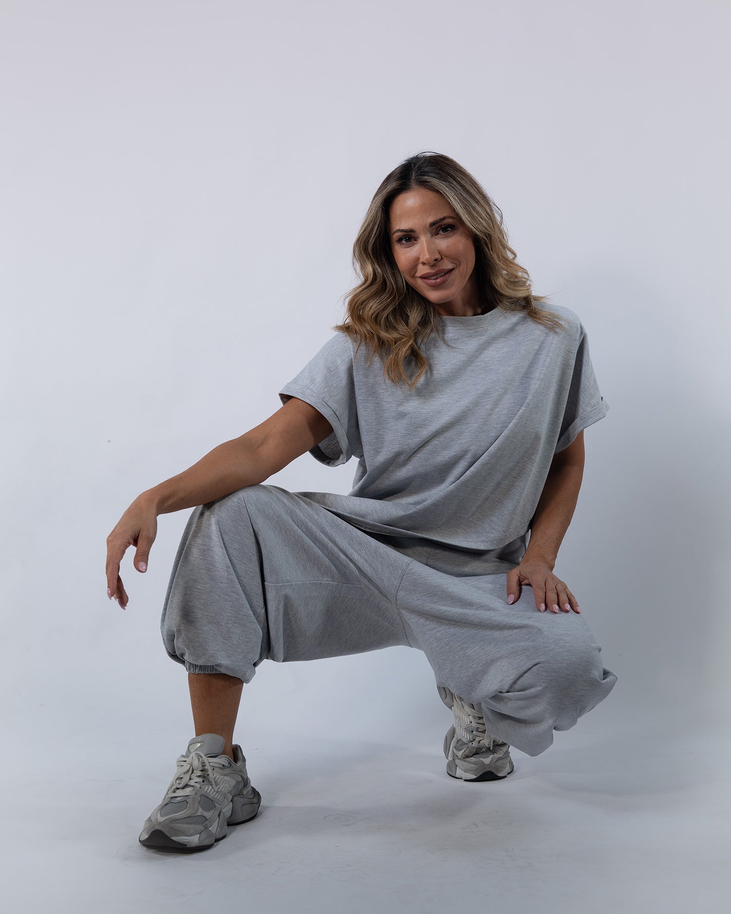 Cotton Set Women - Grey