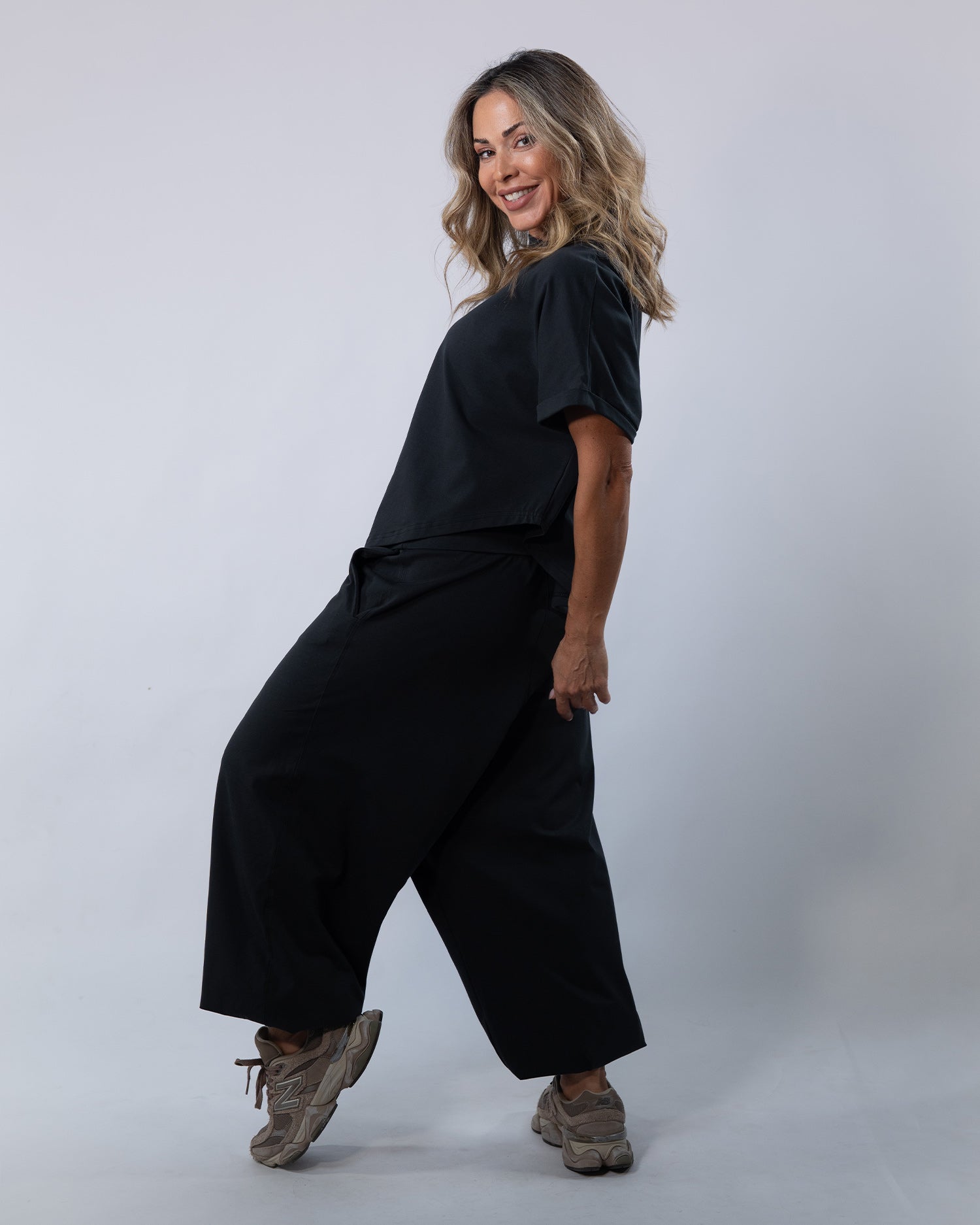 Cotton Set Women - Gunmetal
