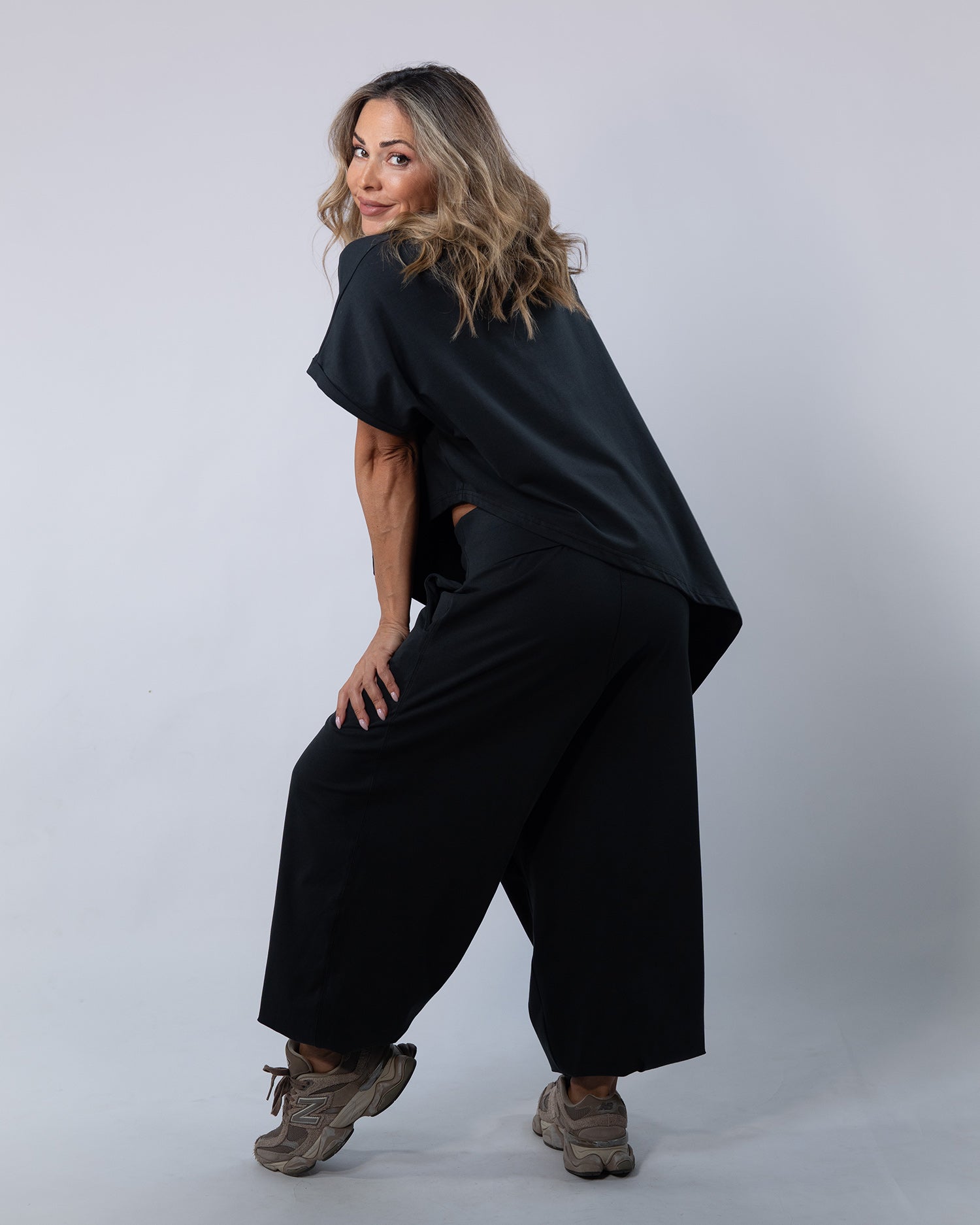 Cotton Set Women - Gunmetal