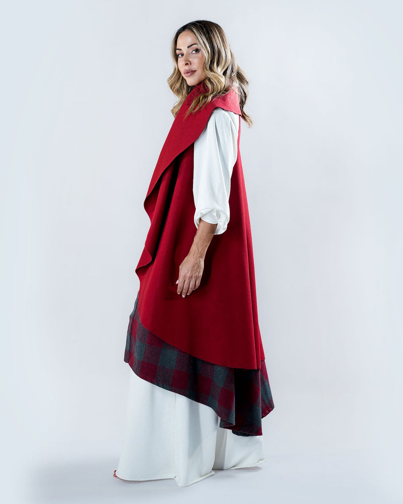 Canopy Cardigan - Burgundy