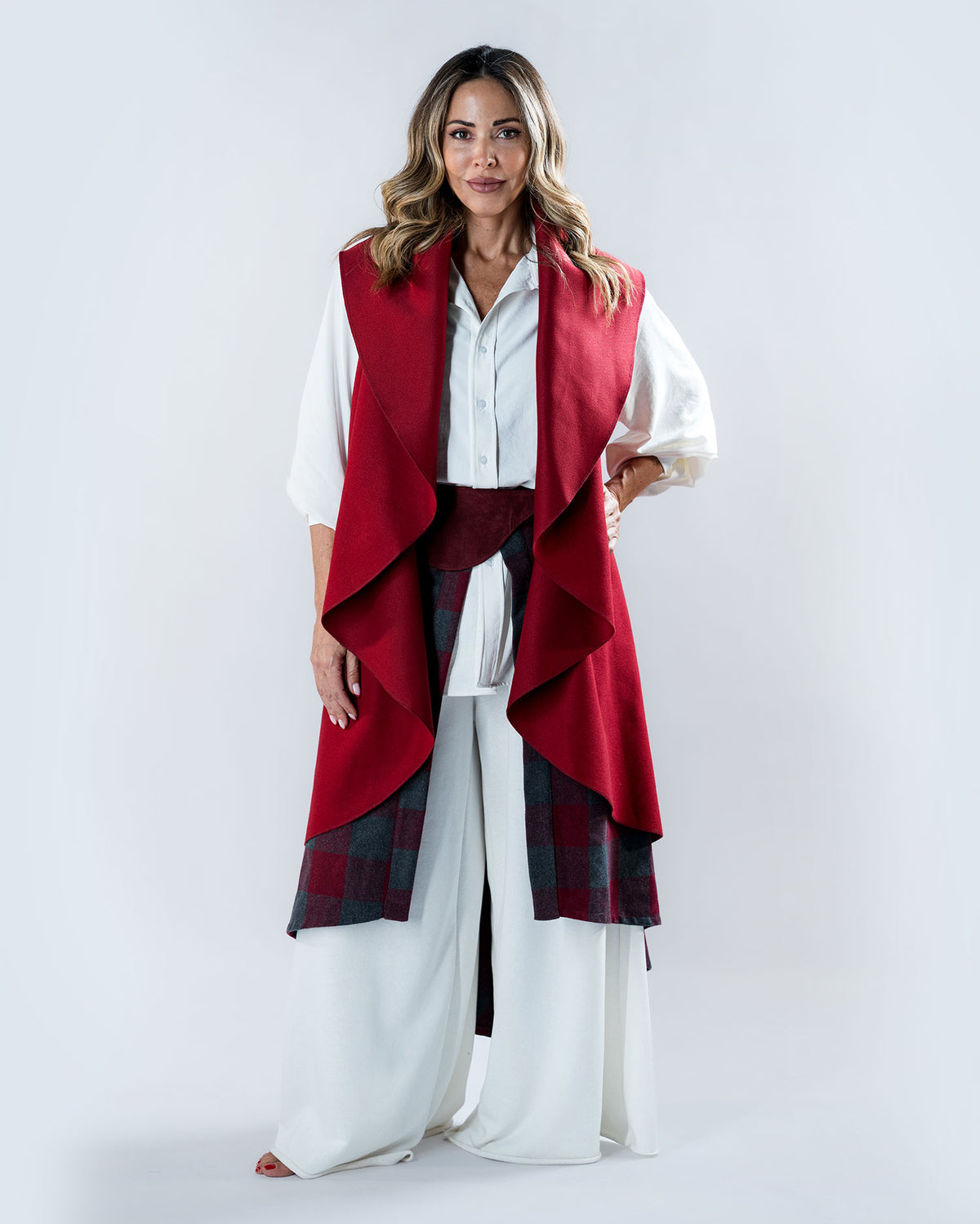 Canopy Cardigan - Burgundy