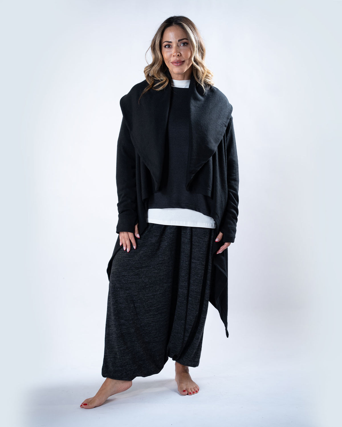 Cascade Cardigan - Black