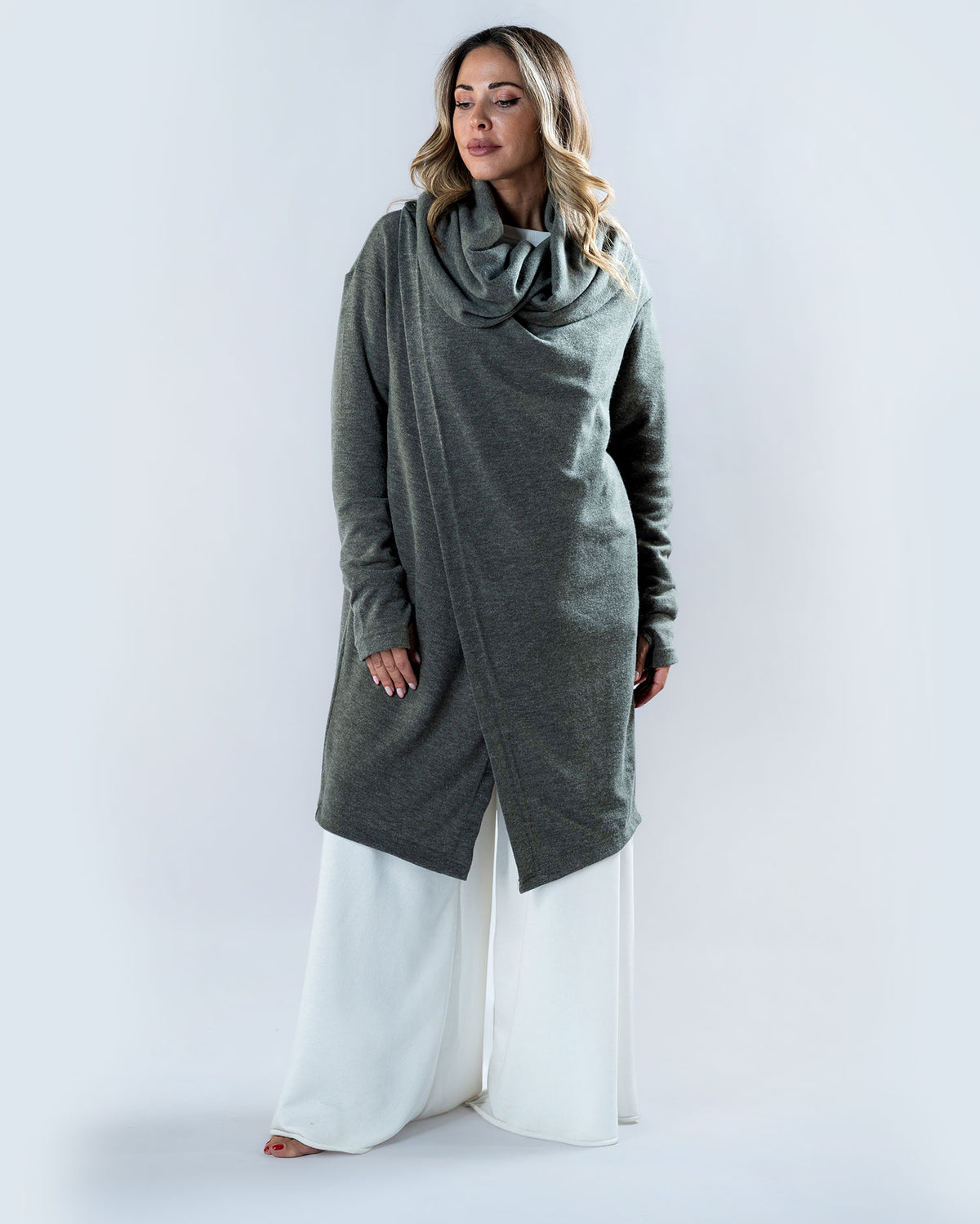 Cascade Cardigan - Khaki