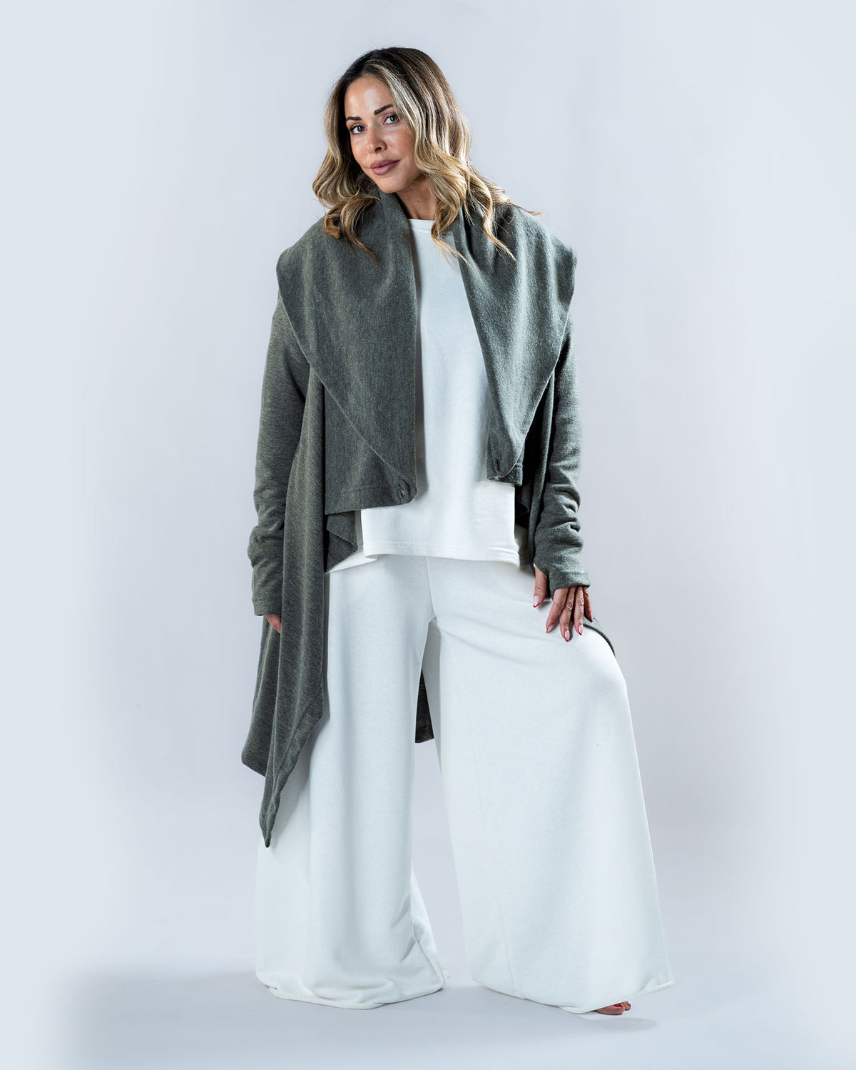 Cascade Cardigan - Khaki