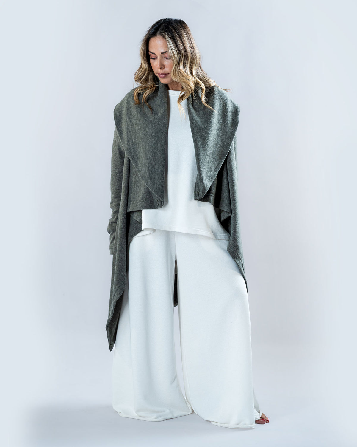 Cascade Cardigan - Khaki
