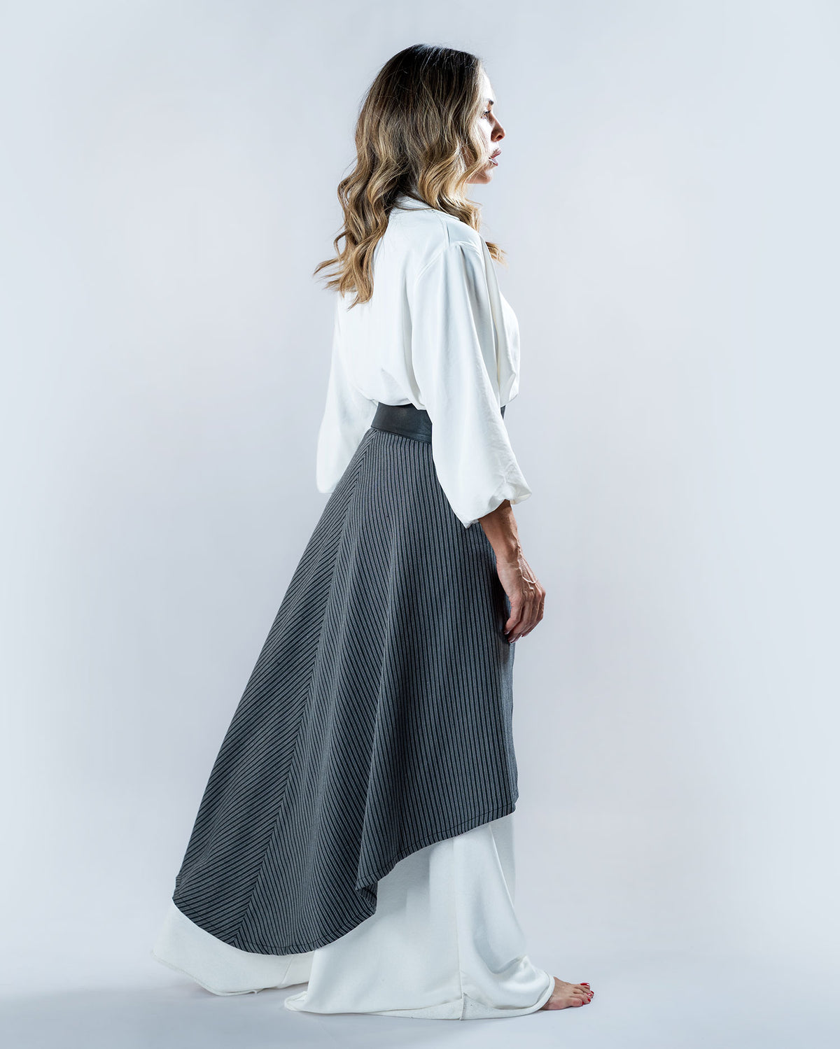 Charcoal Long Wrap