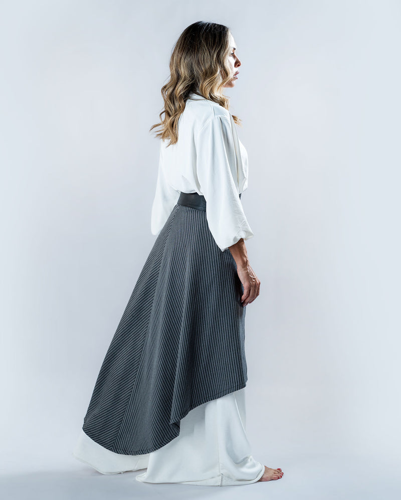 Charcoal Long Wrap