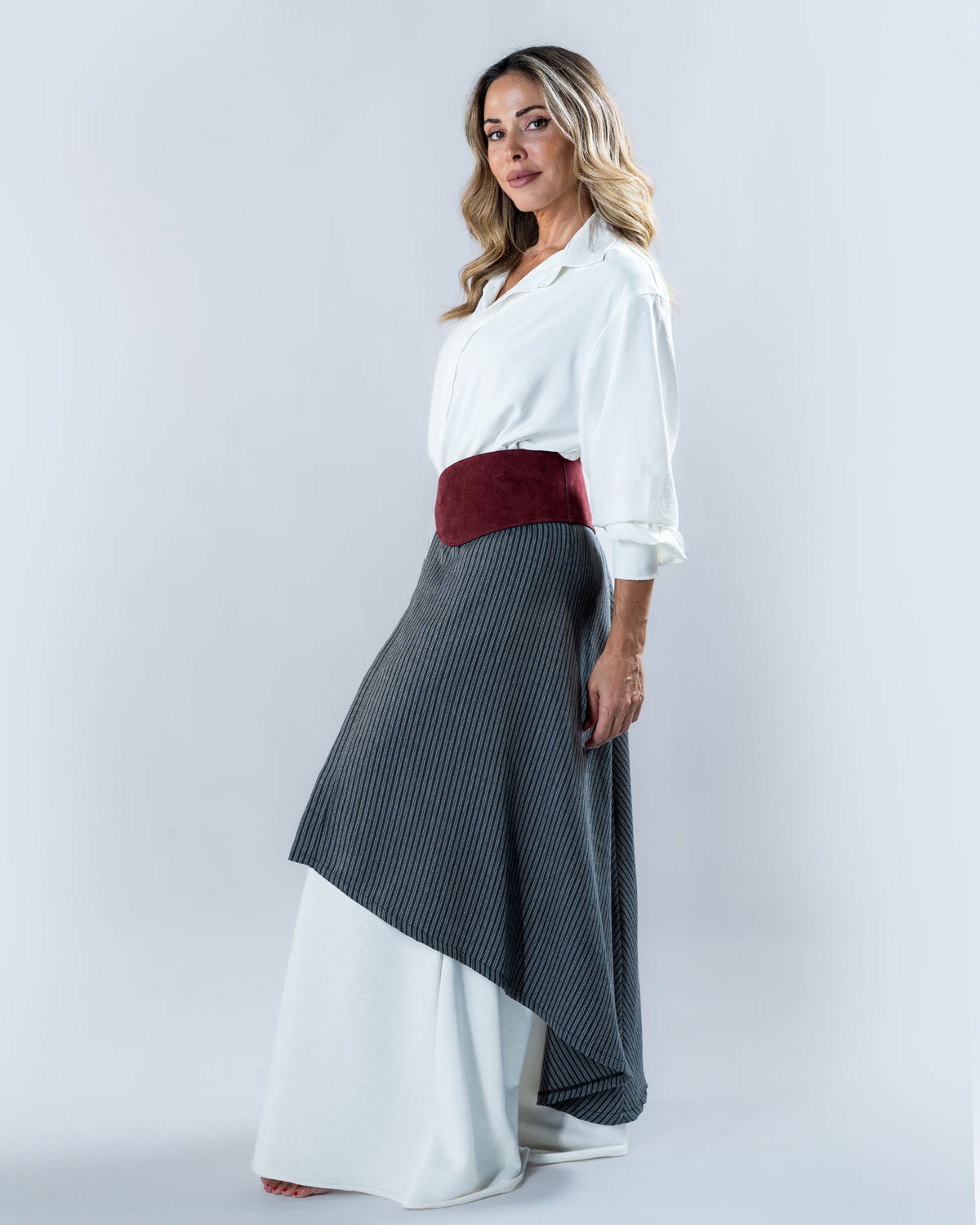 Charcoal Long Wrap