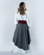 Charcoal Long Wrap