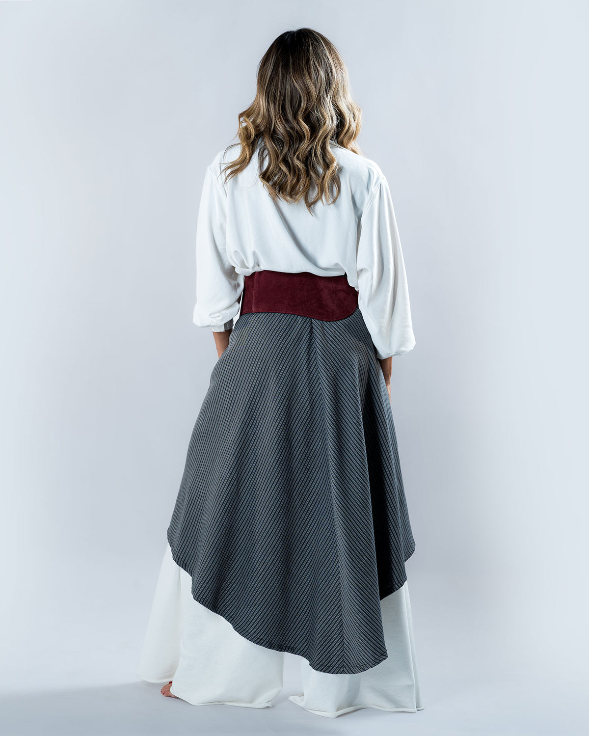 Charcoal Long Wrap