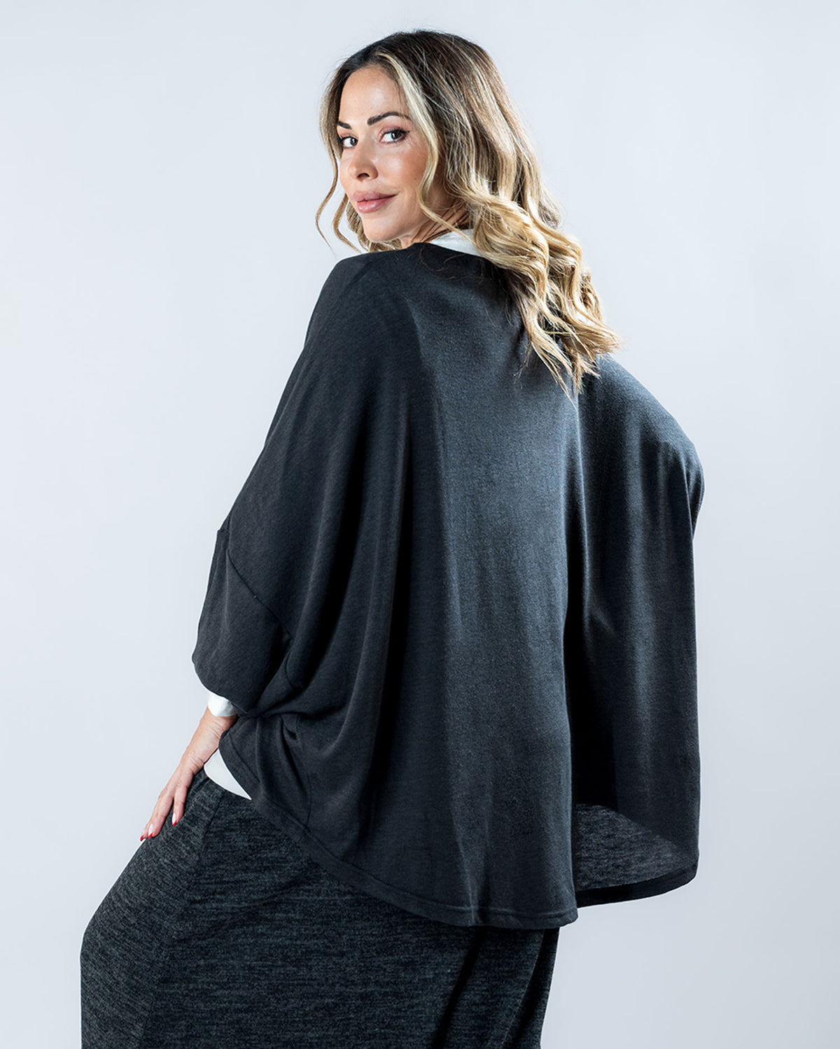 Cocoon Top - Dark Grey