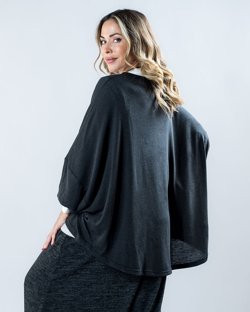 Cocoon Top - Dark Grey