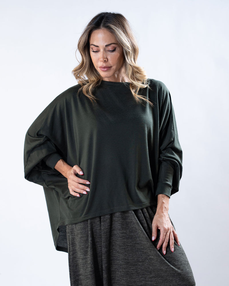 Cocoon Top - Olive