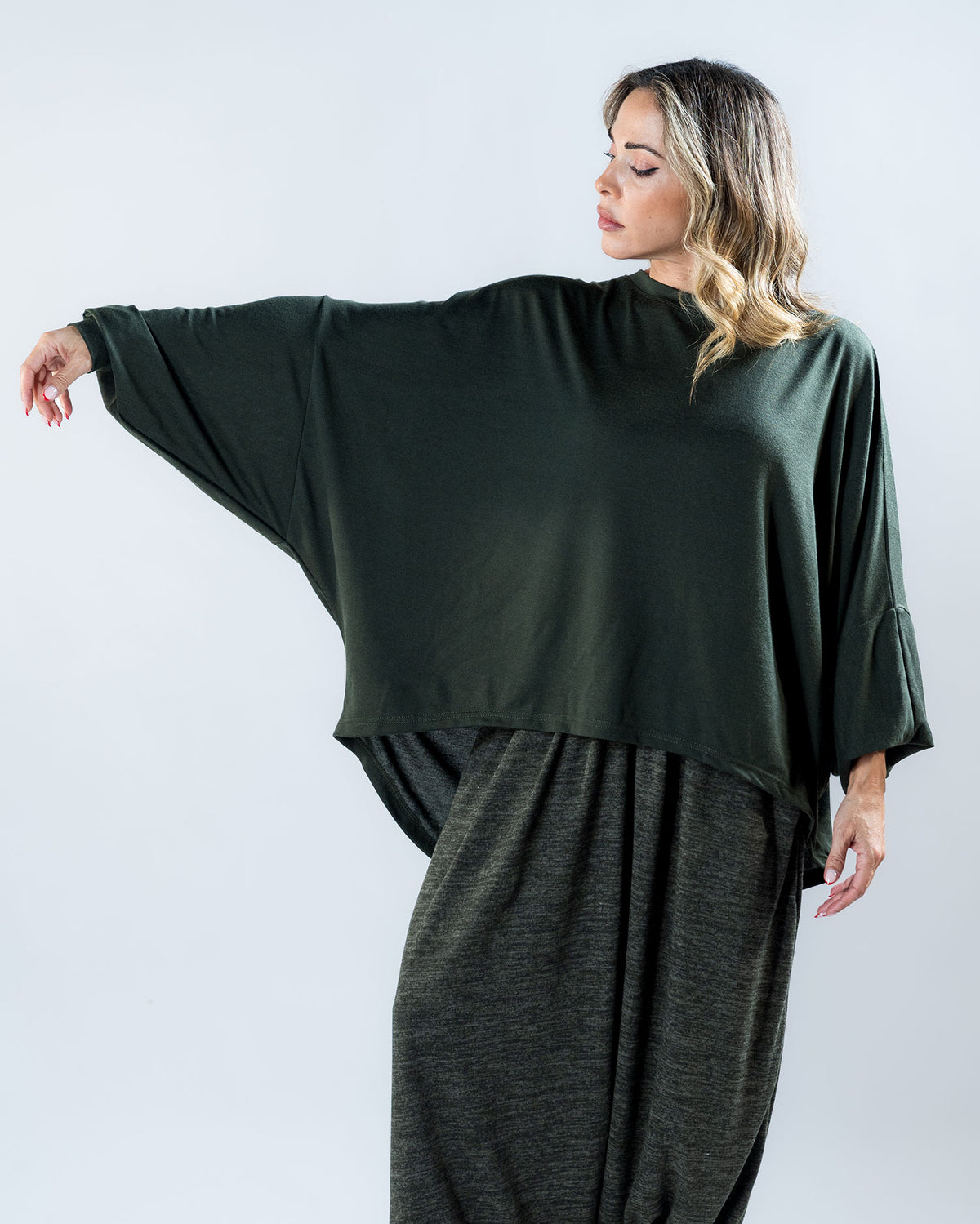 Cocoon Top - Olive
