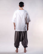 Linen Flow Pants Men - Cacao