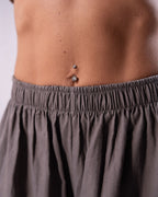 Linen Flow Pants Women - Cacao