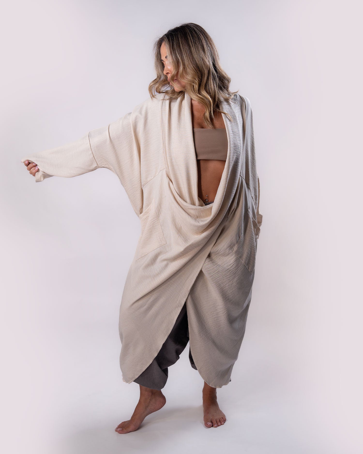 Karma Kaftan Women - Beige