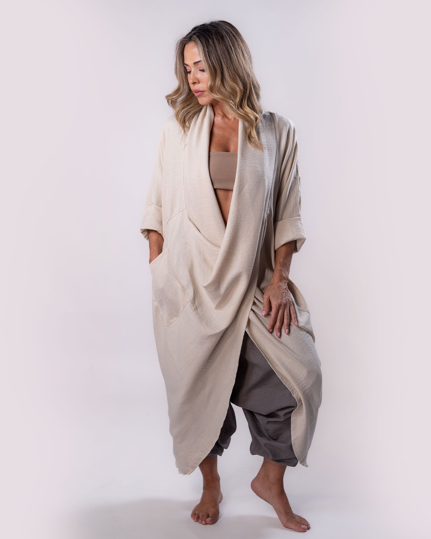 Karma Kaftan Women - Beige