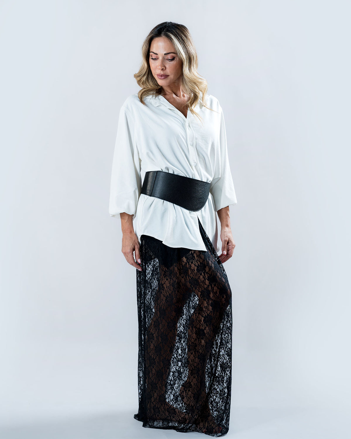 Shadow Lace Skirt