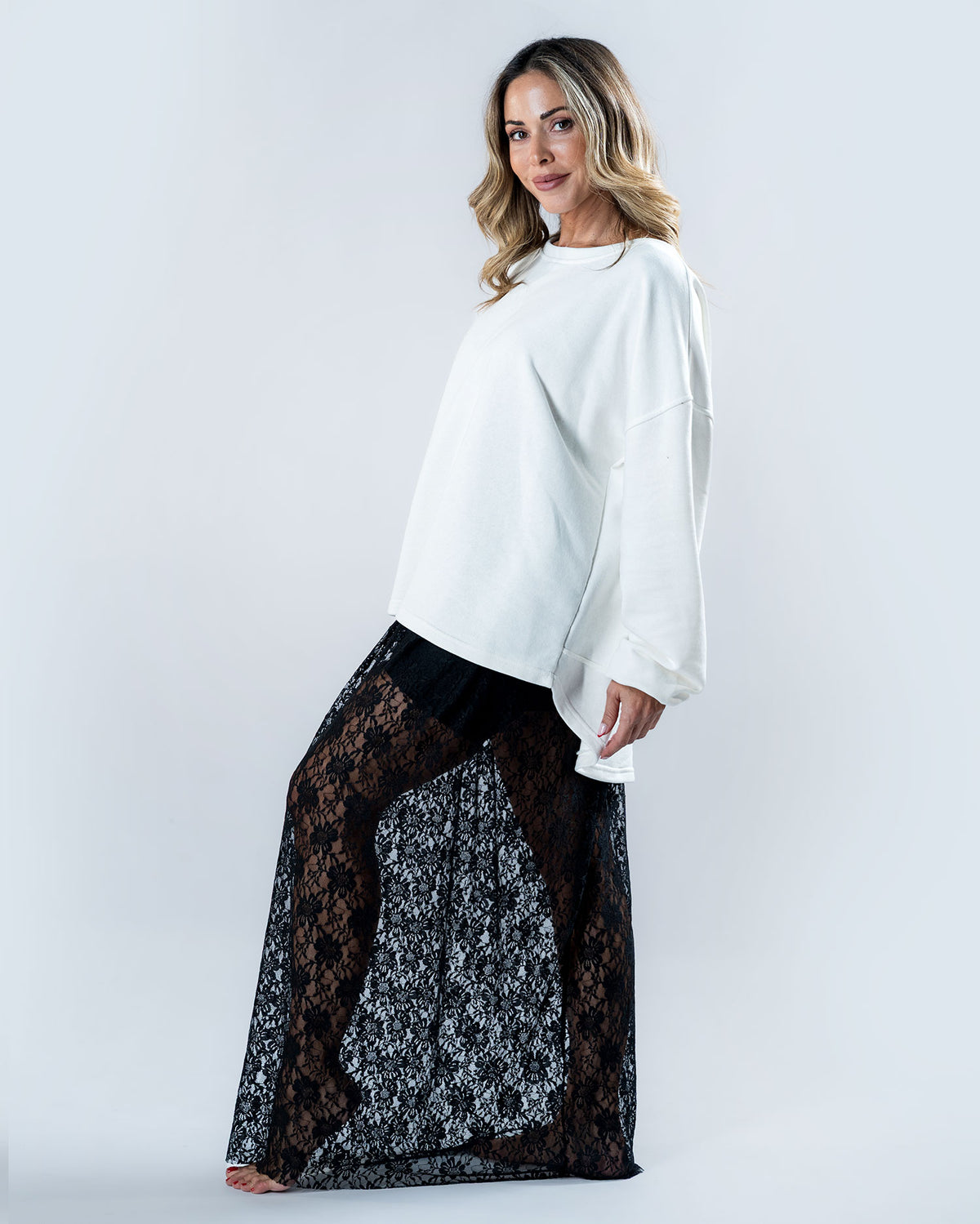 Shadow Lace Skirt